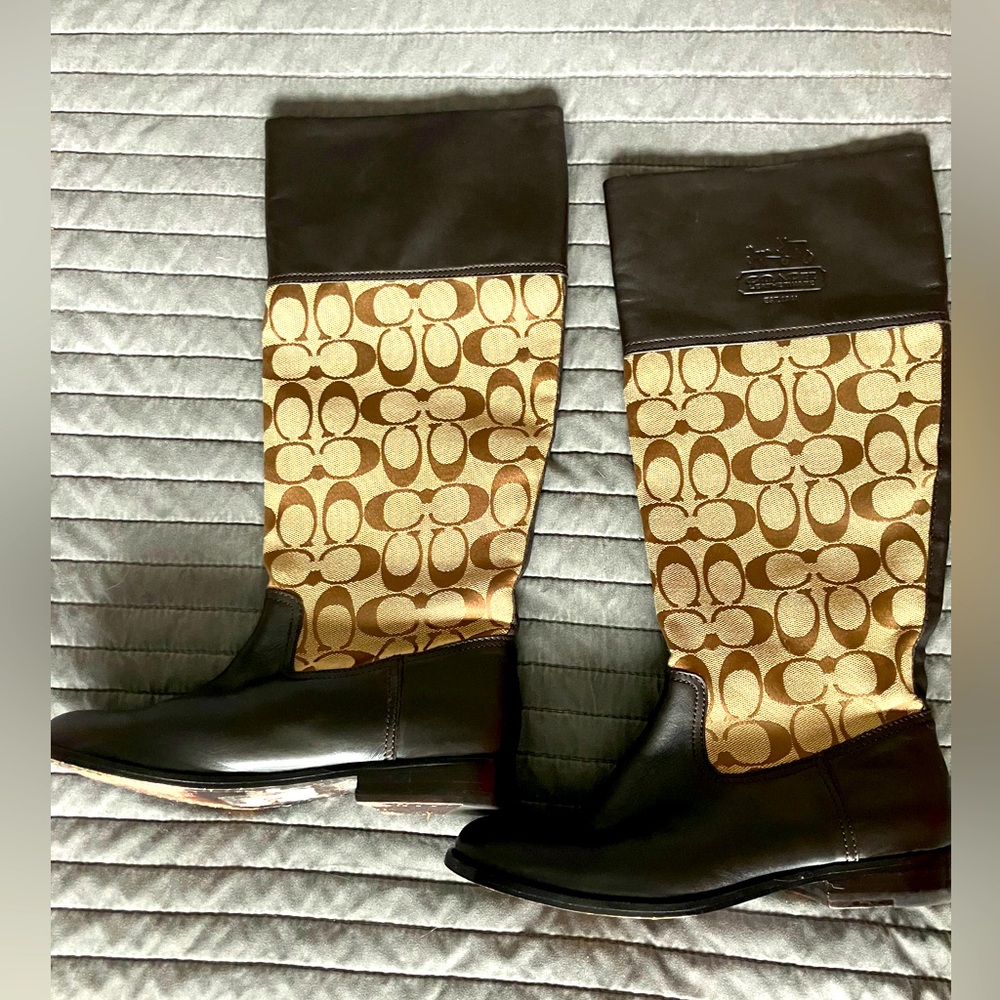 Coach Chrissi Riding Boots Women’s Size 6
